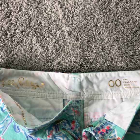 00 Lilly Pulitzer Callahan Shorts - Picture 4 of 4